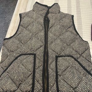 J. Crew woman’s herringbone vest